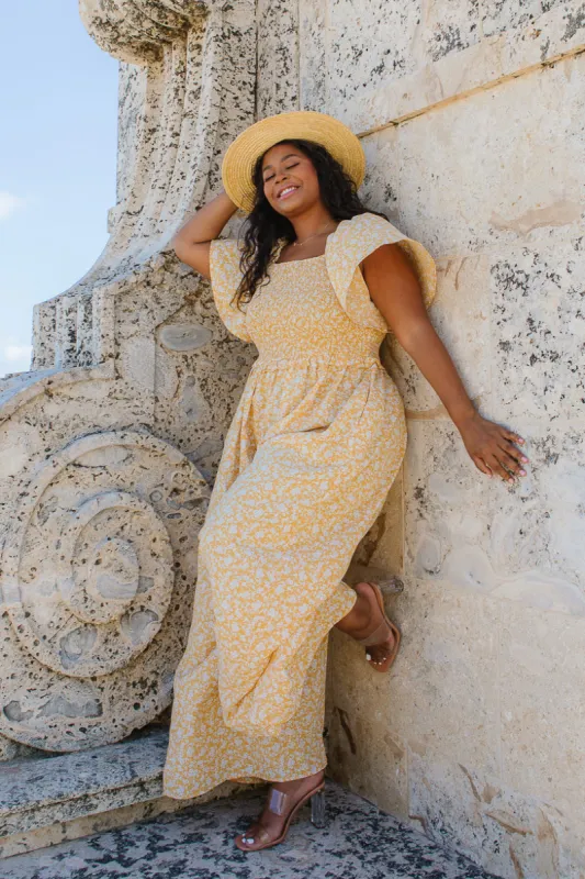 Indie Jumpsuit in Yellow - FINAL SALE sold by Ivy City Co