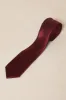 Mens Max Tie in Wine Satin sold by Ivy City Co