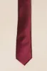 Mens Max Tie in Wine Satin sold by Ivy City Co