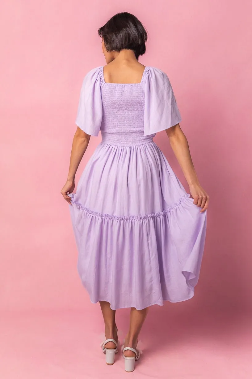Lennon Dress in Lavender - FINAL SALE sold by Ivy City Co product image thumbnail 5