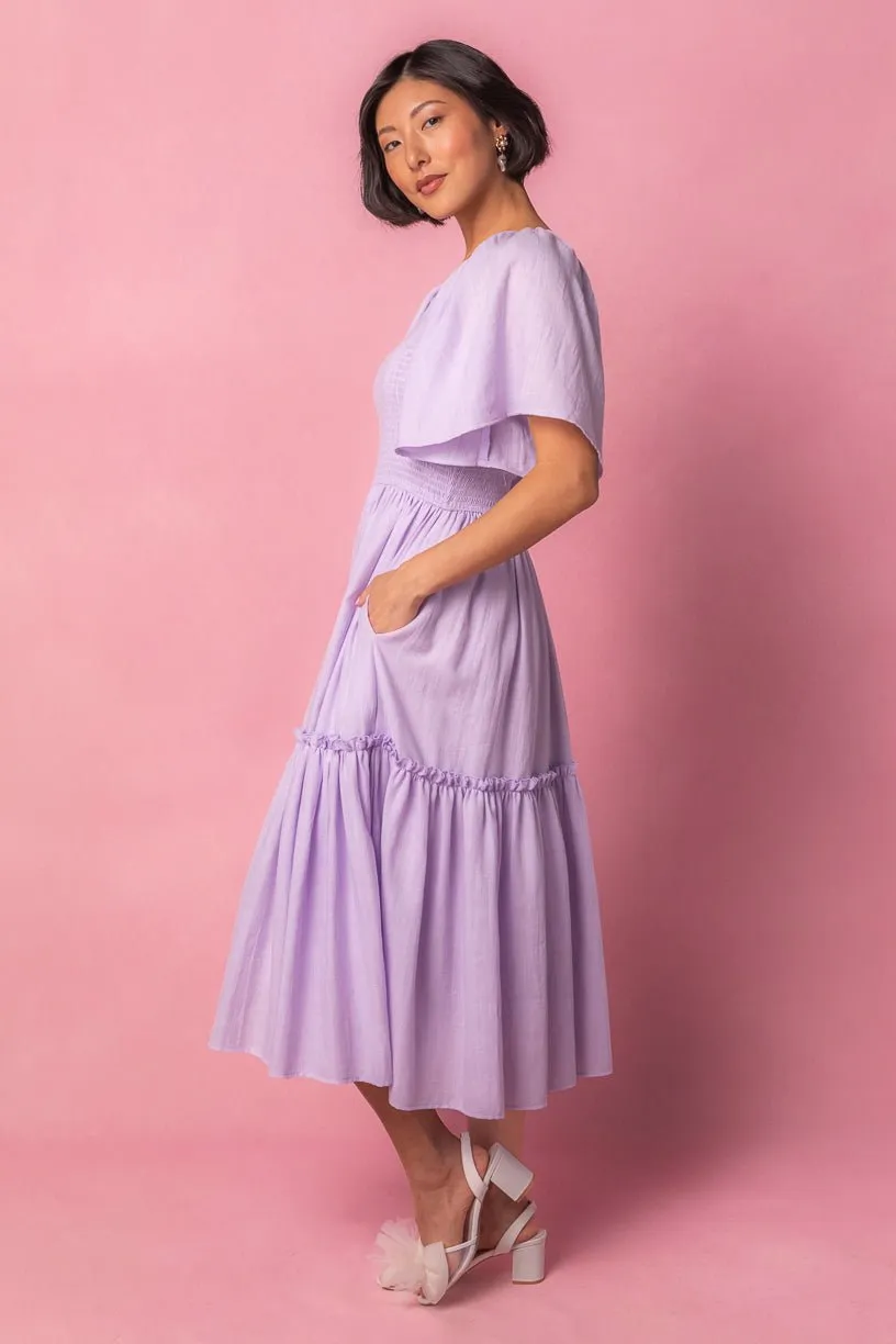 Lennon Dress in Lavender - FINAL SALE sold by Ivy City Co product image thumbnail 4