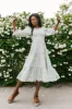 Madeline Dress in Blue sold by Ivy City Co
