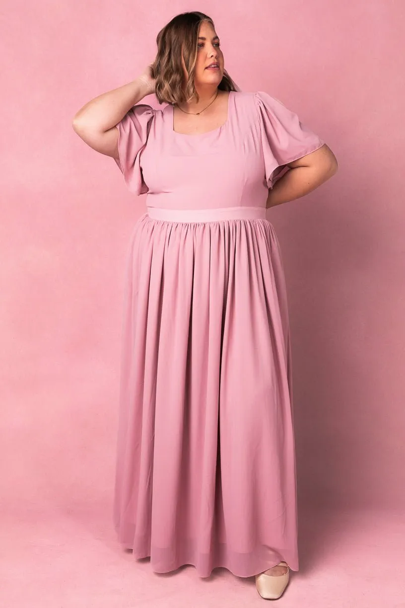 Abbie Dress in Blush sold by Ivy City Co product image thumbnail 5