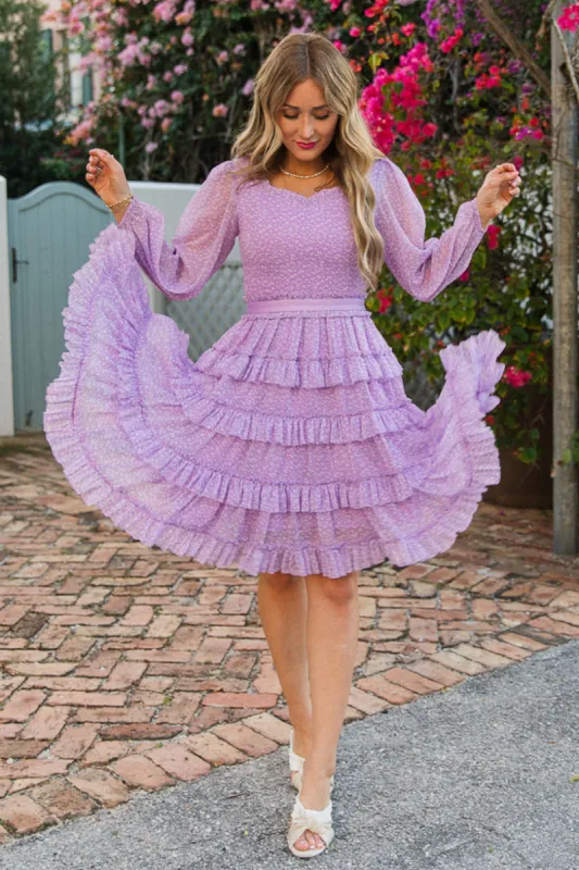 Sammy Dress in Purple - FINAL SALE sold by Ivy City Co