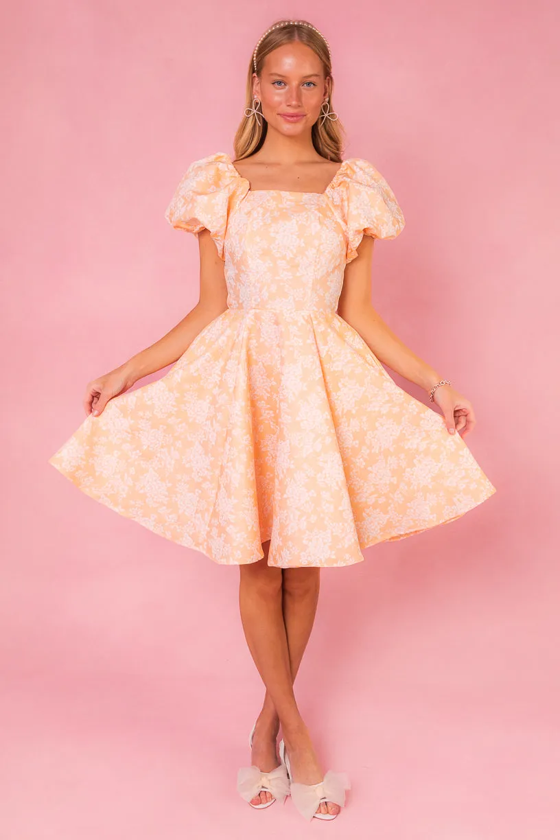 Ivanna Dress in Peach - FINAL SALE sold by Ivy City Co