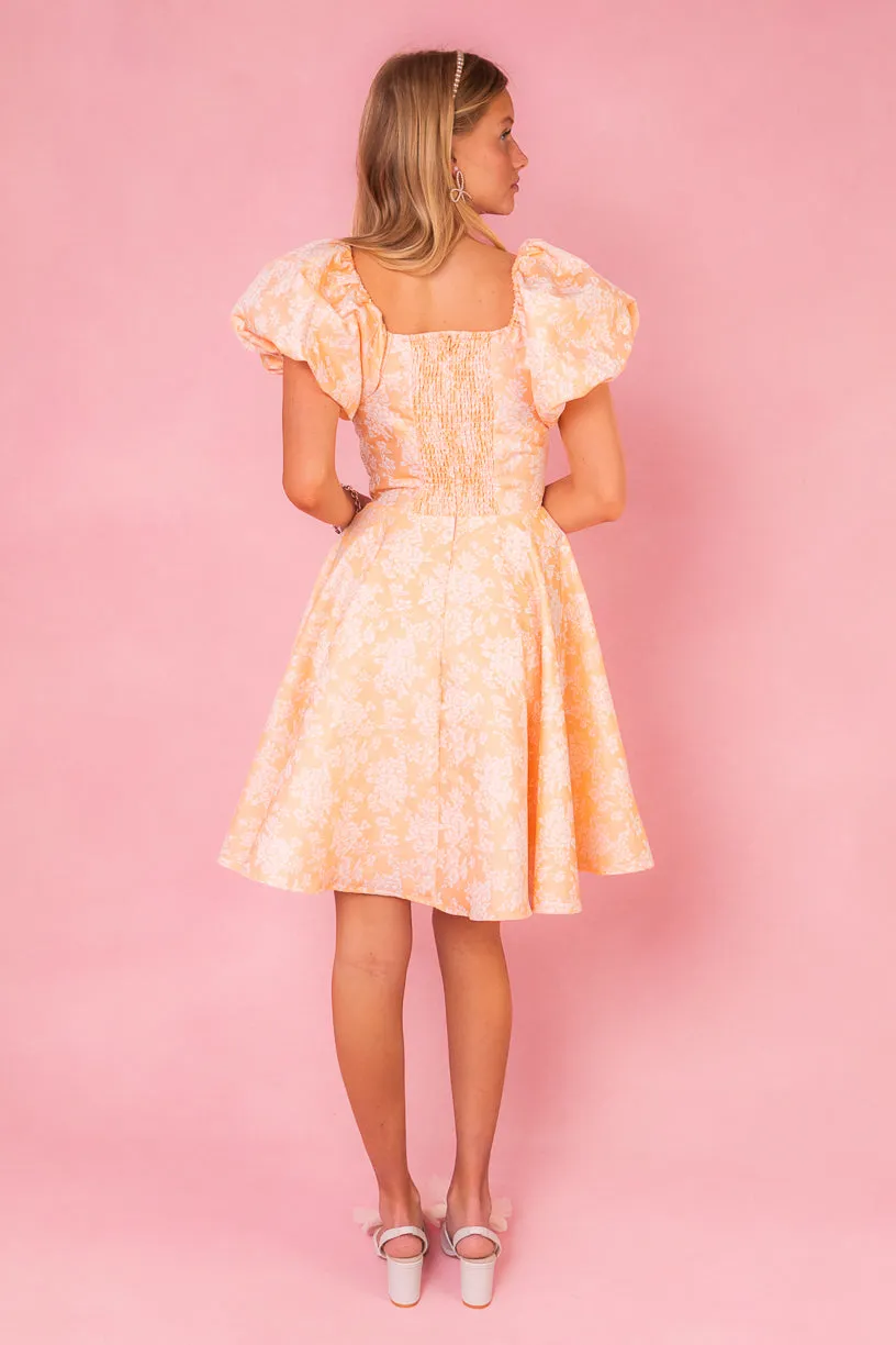 Ivanna Dress in Peach - FINAL SALE sold by Ivy City Co product image thumbnail 5