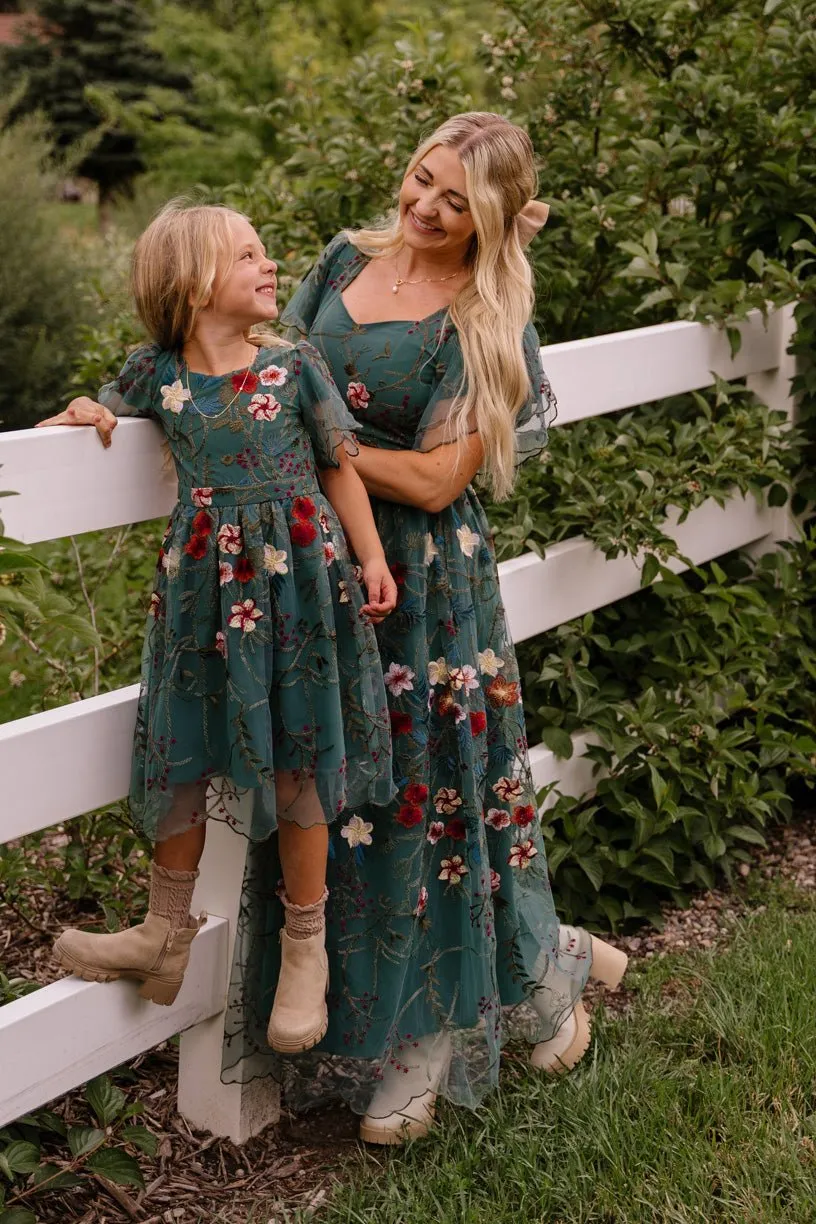 Flora Dress in Jade - FINAL SALE sold by Ivy City Co product image thumbnail 5