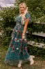 Flora Dress in Jade - FINAL SALE sold by Ivy City Co