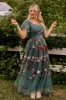 Flora Dress in Jade - FINAL SALE sold by Ivy City Co
