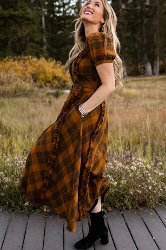 Kimball Dress in Plaid - FINAL SALE sold by Ivy City Co