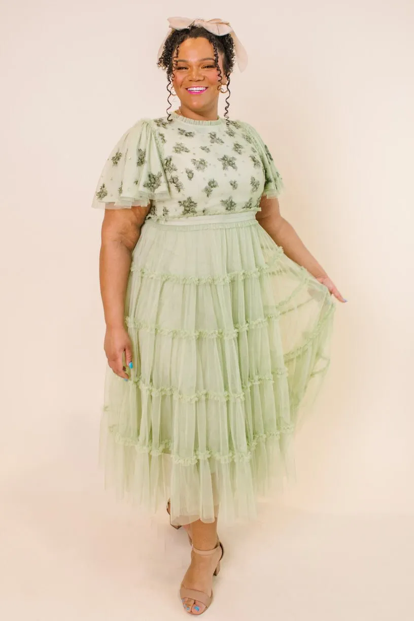 Anastasia Dress in Sage - FINAL SALE sold by Ivy City Co product image thumbnail 3
