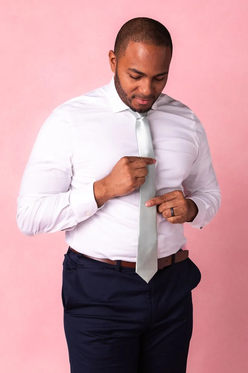 Mens Max Tie in Sage sold by Ivy City Co product image thumbnail 3
