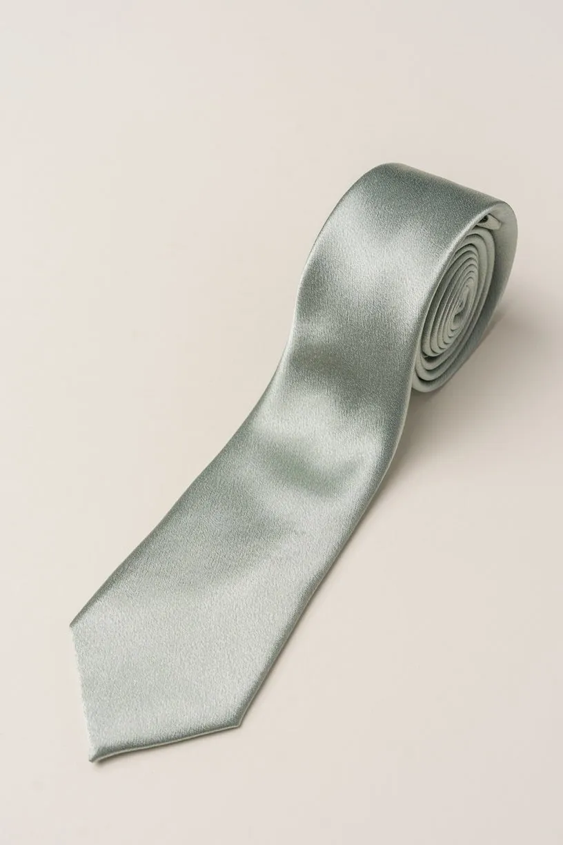Mens Max Tie in Sage sold by Ivy City Co