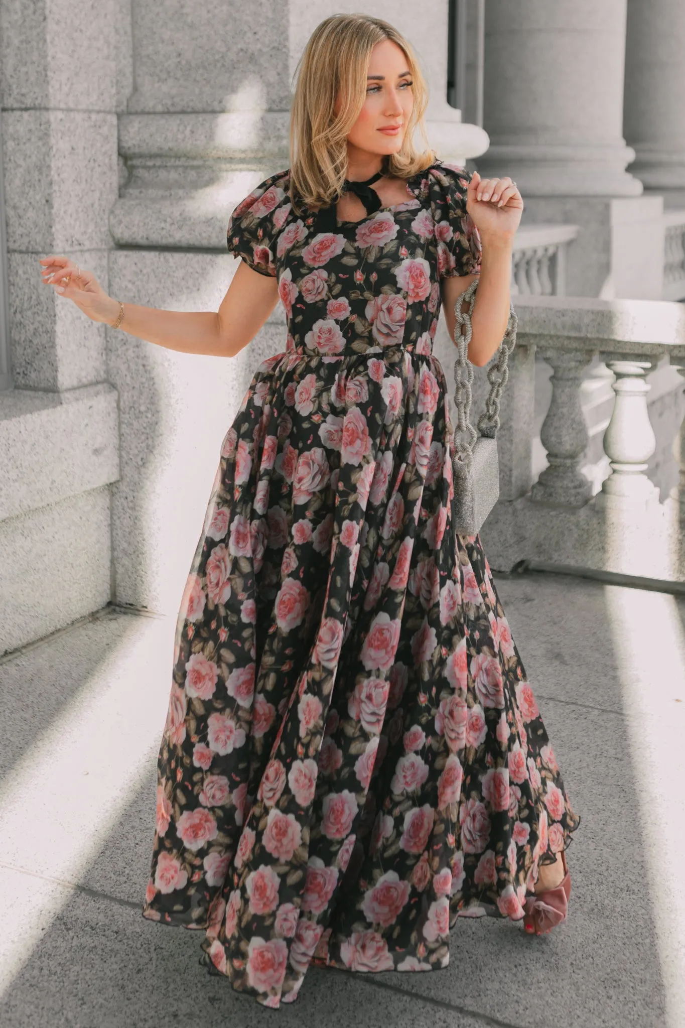 Melody Dress in Midnight Rose - FINAL SALE sold by Ivy City Co