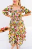 Harmony Dress in Tropical Paradise - FINAL SALE sold by Ivy City Co