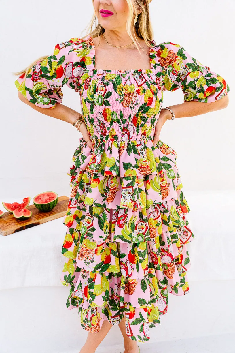Harmony Dress in Tropical Paradise - FINAL SALE sold by Ivy City Co product image thumbnail 5