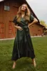 Maggie Dress in Emerald sold by Ivy City Co