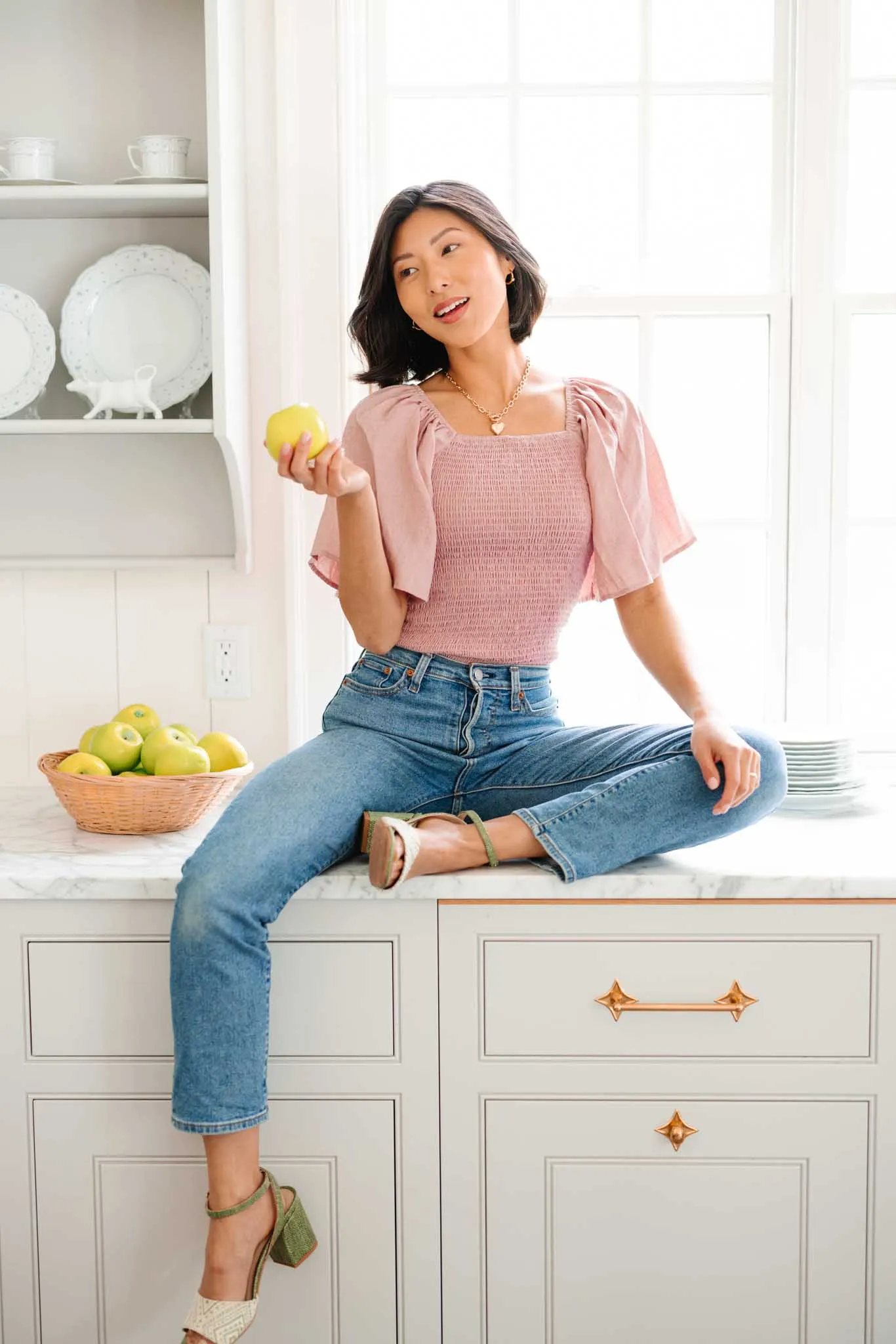 Lennon Top in Pink - FINAL SALE sold by Ivy City Co product image thumbnail 2