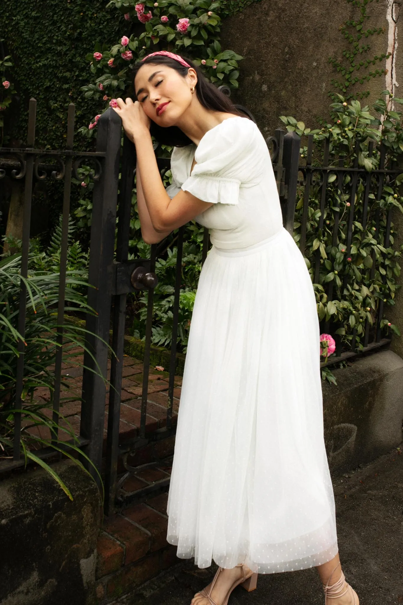 Ballerina Dress in White sold by Ivy City Co product image thumbnail 3