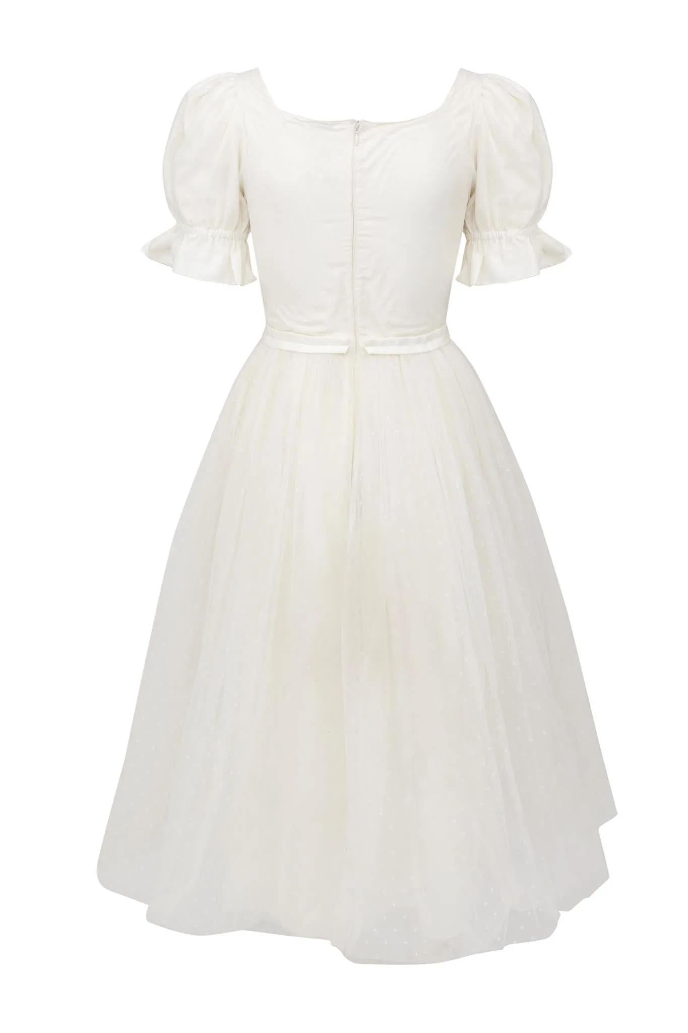 Ballerina Dress in White sold by Ivy City Co product image thumbnail 5