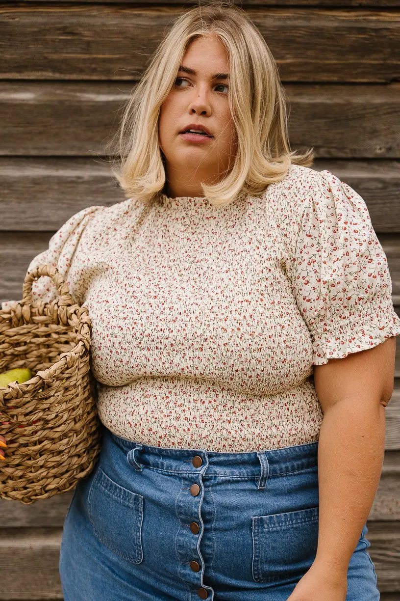 Delia Top in Ditsy Floral - FINAL SALE sold by Ivy City Co product image thumbnail 5