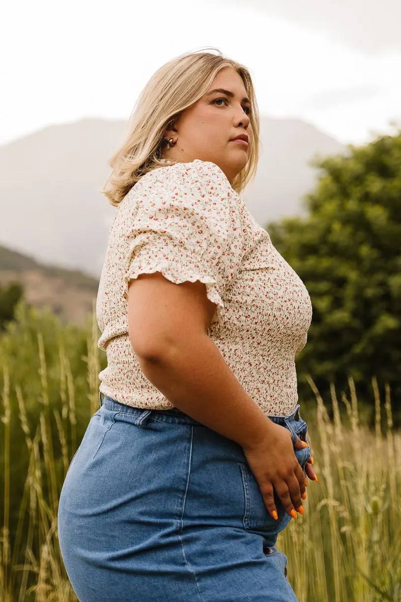 Delia Top in Ditsy Floral - FINAL SALE sold by Ivy City Co product image thumbnail 4