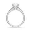 Vintage Cushion Cut Moissanite Engagement Ring With Graduated Band sold by MSBLUE Jewelry