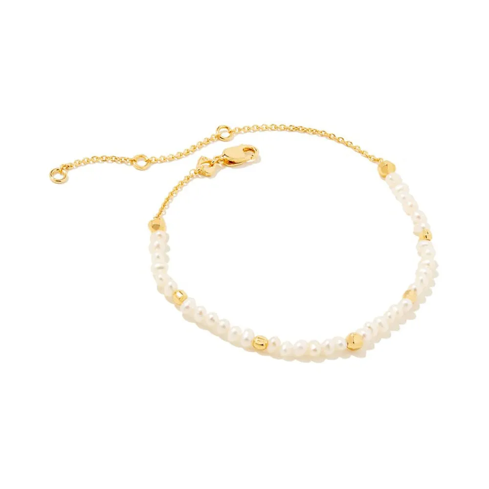 4mm Freshwater Cultured Pearl Beaded Bracelet sold by MSBLUE Jewelry