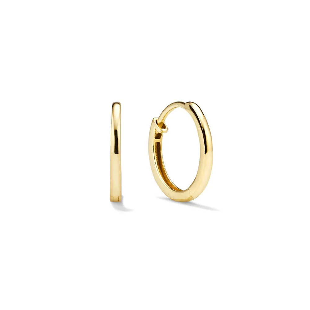 Classic Huggie Hoop Earrings sold by MSBLUE Jewelry