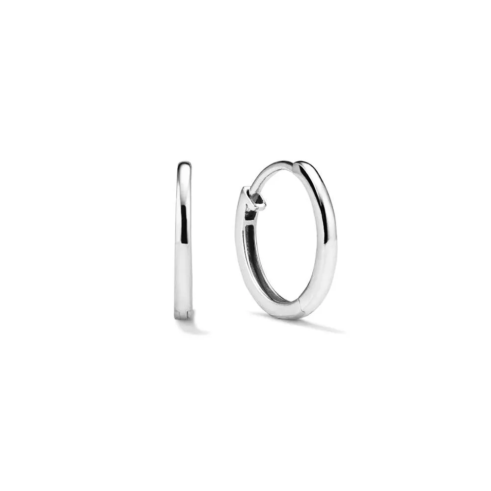 Classic Huggie Hoop Earrings sold by MSBLUE Jewelry product image thumbnail 2