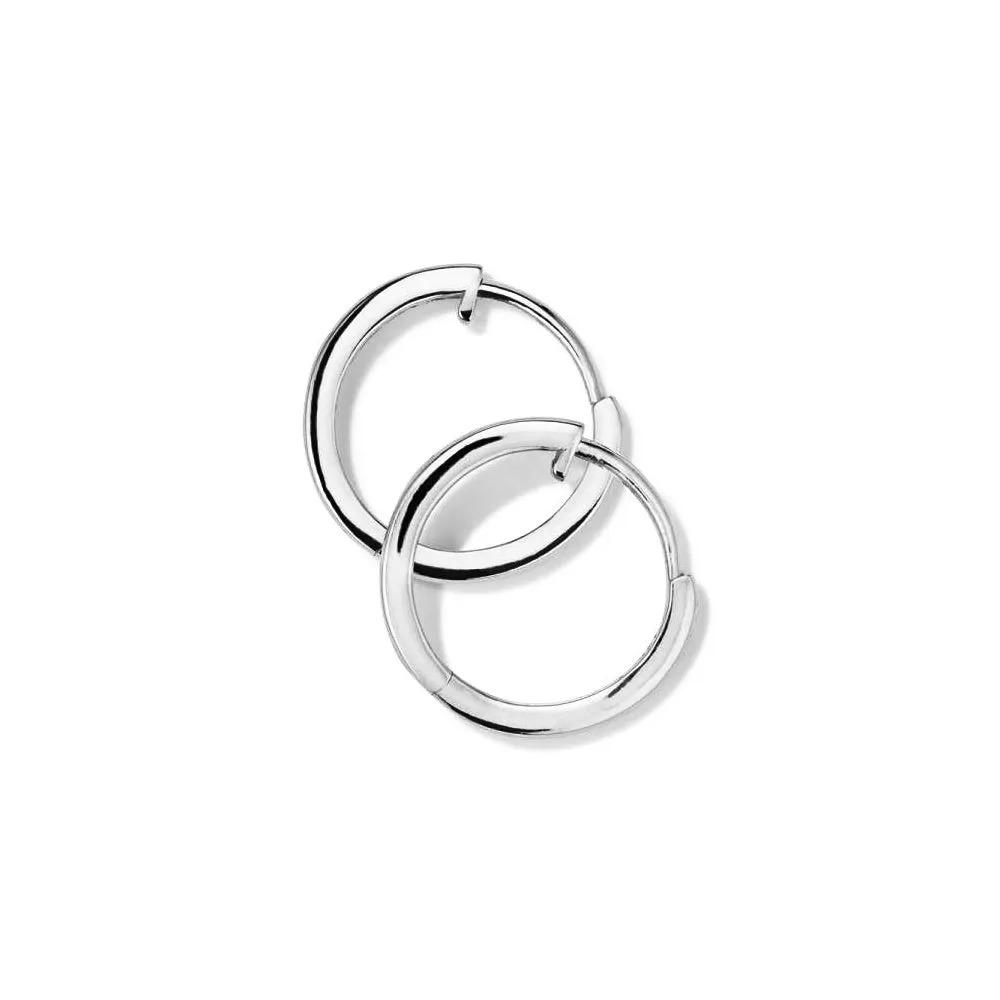 Classic Huggie Hoop Earrings sold by MSBLUE Jewelry product image thumbnail 5