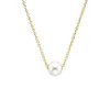 8mm Classic Freshwater Cultured Pearl Pendant sold by MSBLUE Jewelry
