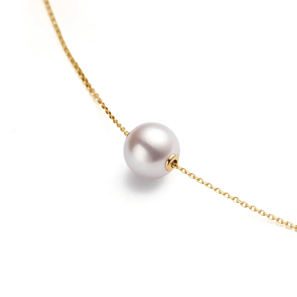 8mm Classic Freshwater Cultured Pearl Pendant sold by MSBLUE Jewelry product image thumbnail 3