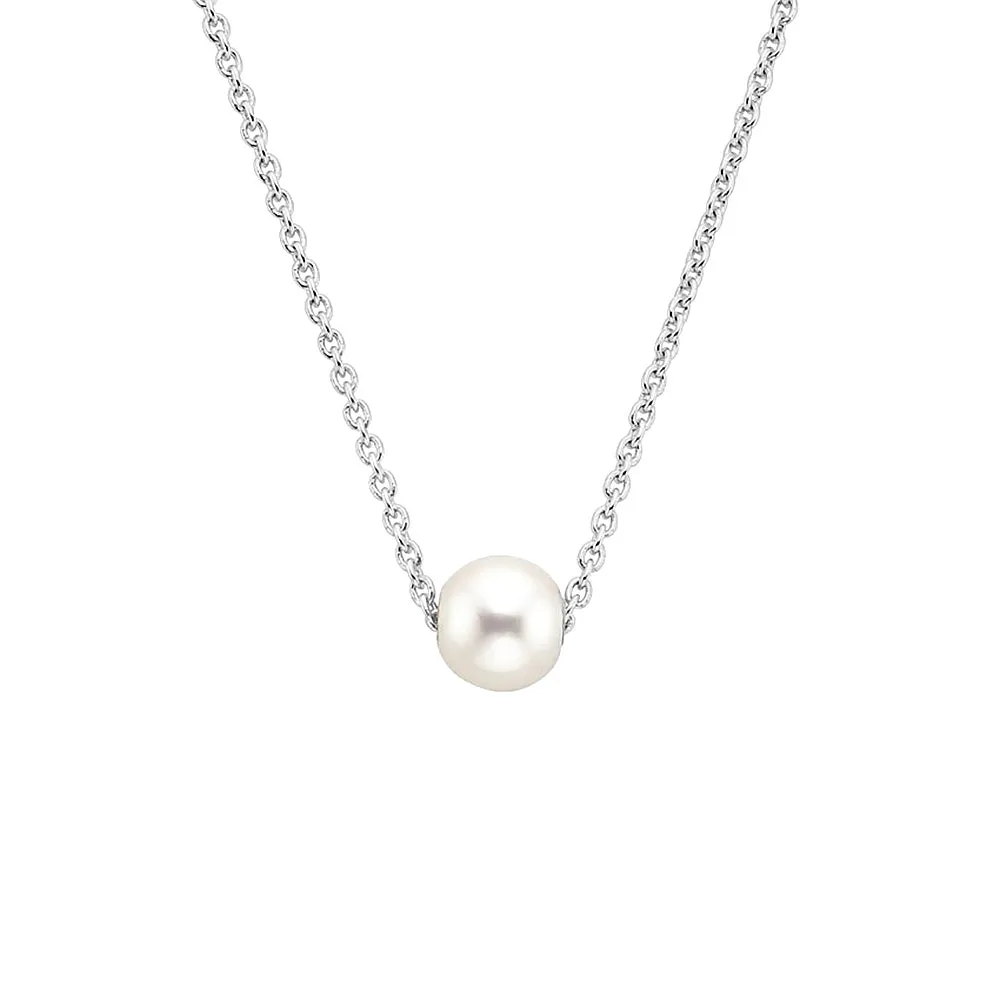 8mm Classic Freshwater Cultured Pearl Pendant sold by MSBLUE Jewelry