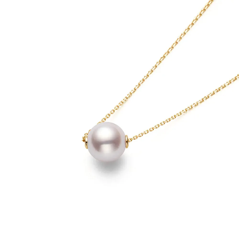 8mm Classic Freshwater Cultured Pearl Pendant sold by MSBLUE Jewelry product image thumbnail 4