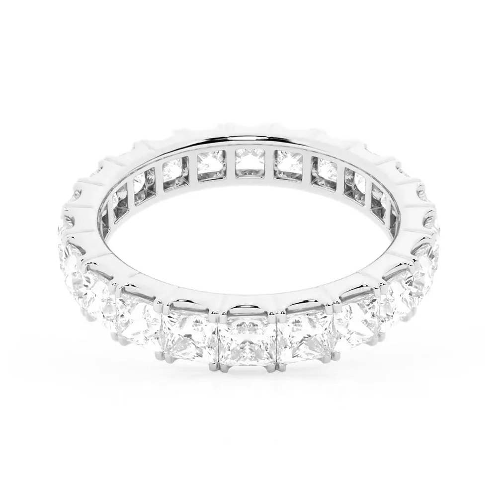 5ctw. Princess Cut Moissanite Eternity Band sold by MSBLUE Jewelry product image thumbnail 5