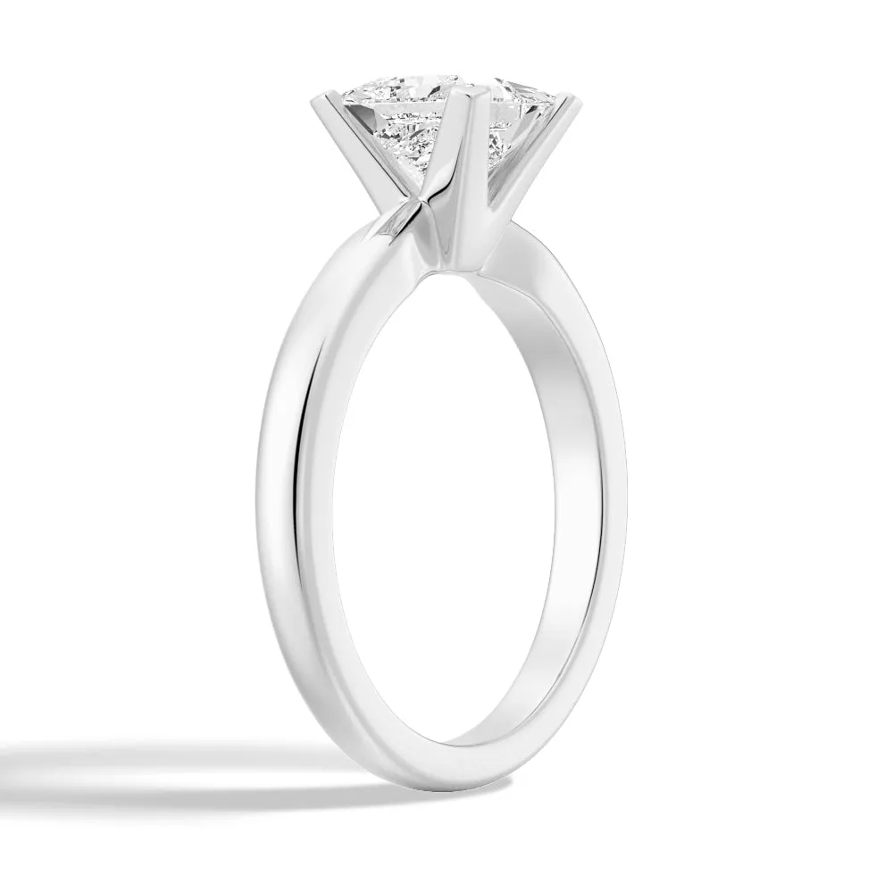 1.5 CT. Princess Cut Moissanite Engagement Ring sold by MSBLUE Jewelry product image thumbnail 2