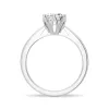 1 CT. Classic Six - Prong Moissanite Engagement Ring sold by MSBLUE Jewelry