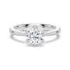 1 CT. Classic Six - Prong Moissanite Engagement Ring sold by MSBLUE Jewelry