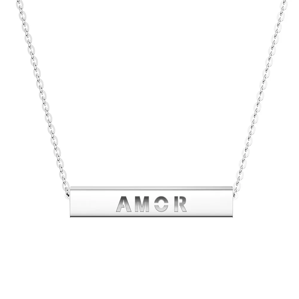 Minimalist "Amor Mama" Necklace sold by MSBLUE Jewelry product image thumbnail 2
