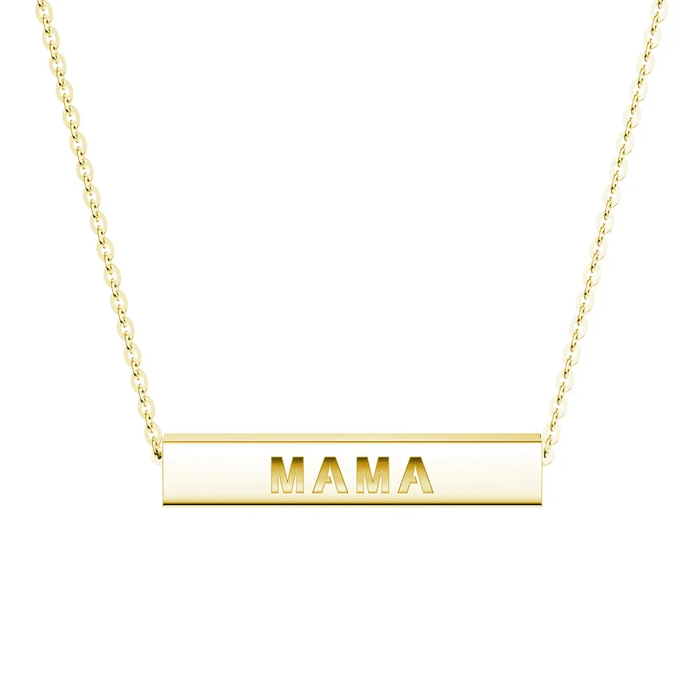 Minimalist "Amor Mama" Necklace sold by MSBLUE Jewelry product image thumbnail 4