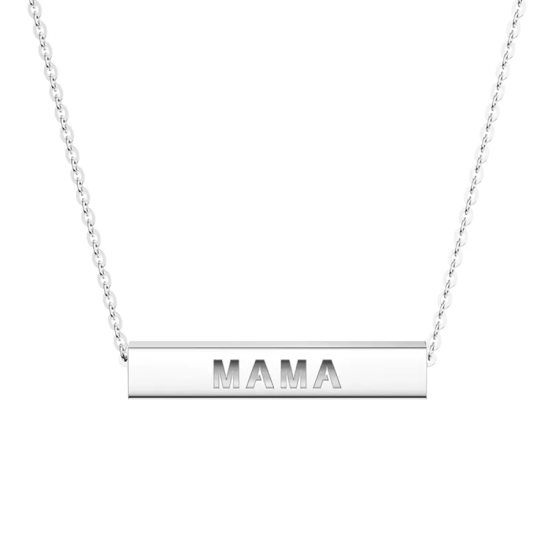Minimalist "Amor Mama" Necklace sold by MSBLUE Jewelry