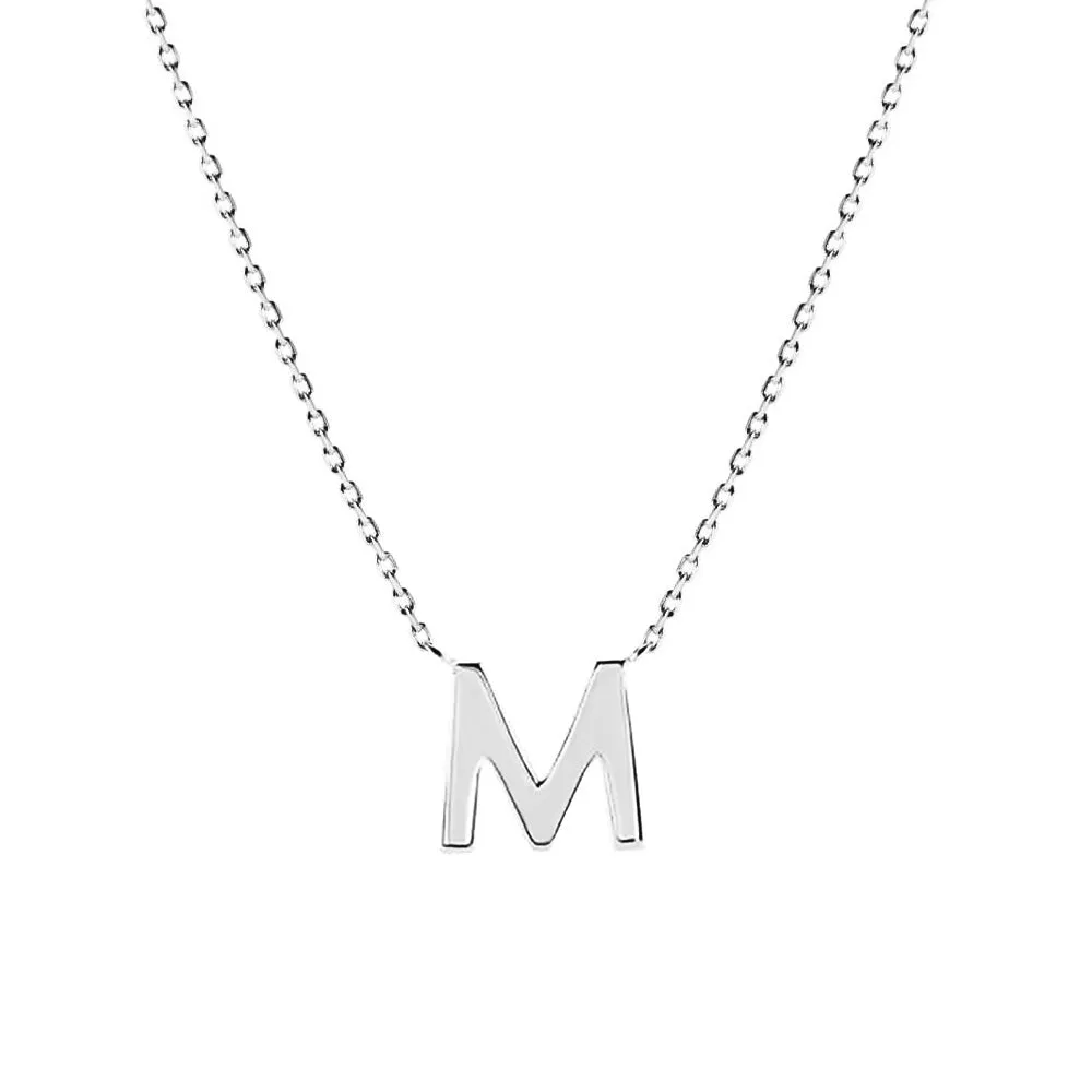 Simple Initial Necklace sold by MSBLUE Jewelry product image thumbnail 2