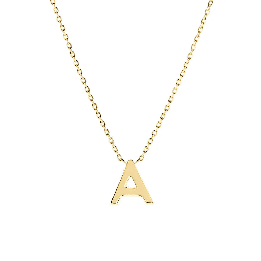 Simple Initial Necklace sold by MSBLUE Jewelry product image thumbnail 4