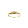 Classic Pavé Lab Grown Diamond Signet Ring sold by MSBLUE Jewelry