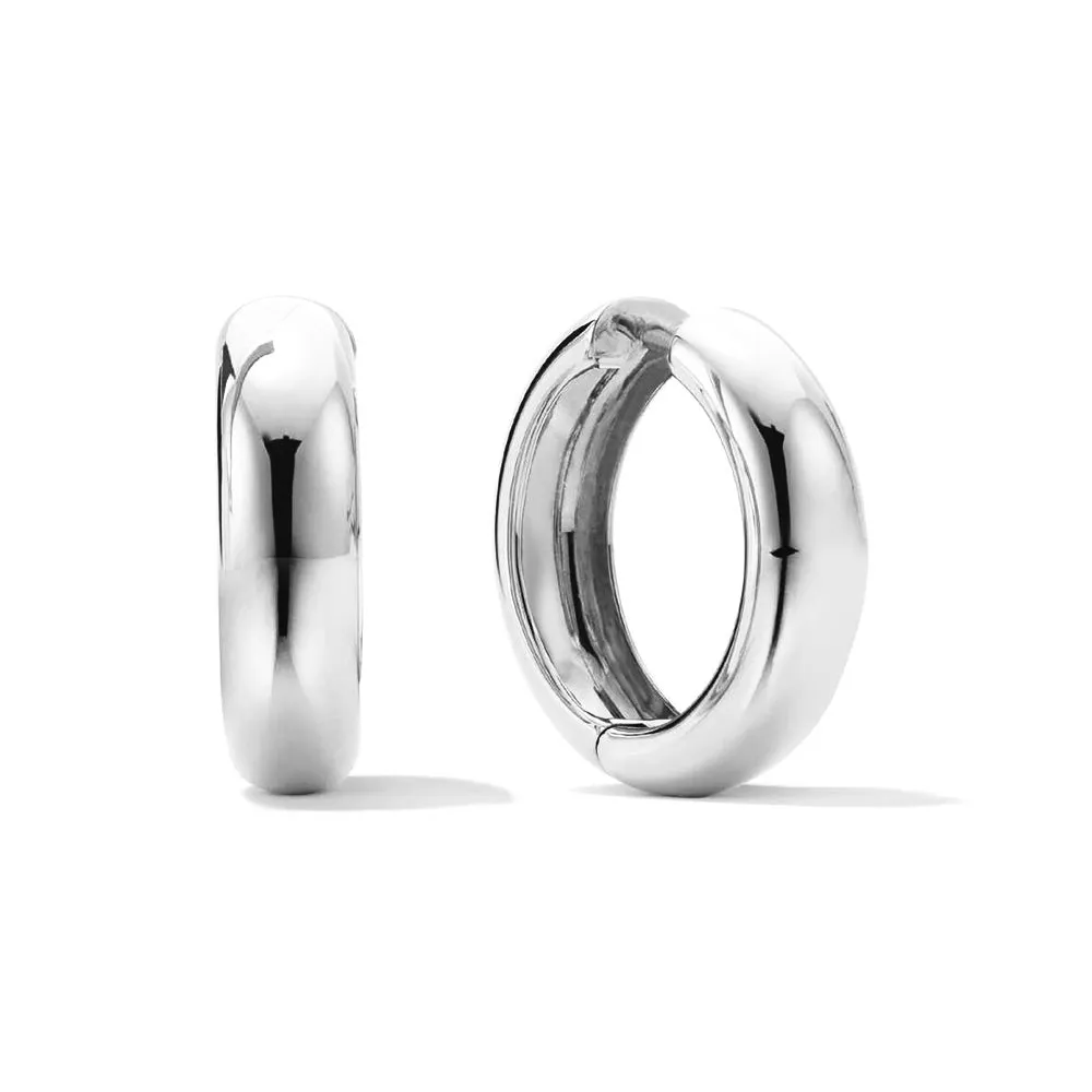 Chunky Large Hoop Earrings sold by MSBLUE Jewelry product image thumbnail 2