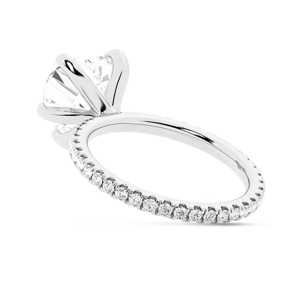 Heart Shaped Engagement Ring sold by MSBLUE Jewelry product image thumbnail 5