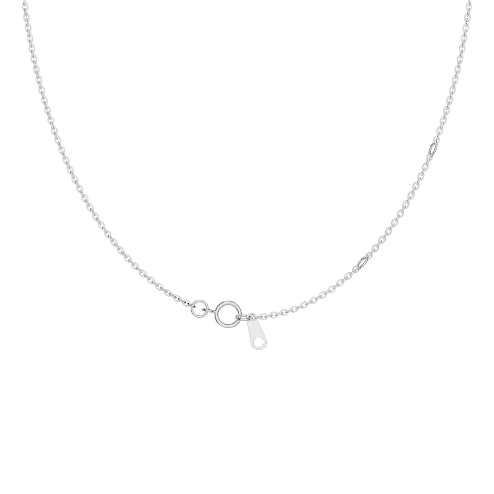8MM Freshwater Pearl Twist Pendant Necklace sold by MSBLUE Jewelry product image thumbnail 3