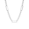 Paperclip Long Chain Necklace sold by MSBLUE Jewelry