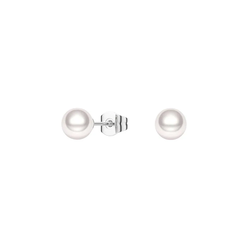 🎁 6mm Solitaire Freshwater Cultured Pearl Stud Earrings (100% off) sold by MSBLUE Jewelry product image thumbnail 2